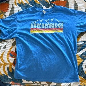 Breckenridge Blue Graphic T-Shirt